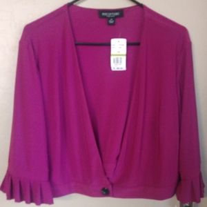 Perceptions New York Fushcia Blouse  Sz 14